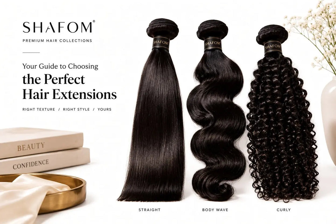 What to Check Before Buying Human Hair Extensions SHAFOM